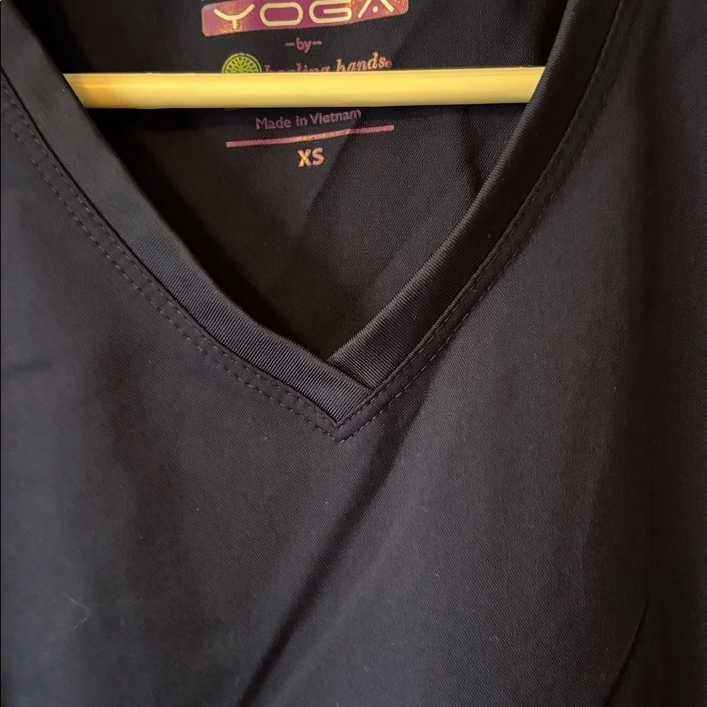 Dark Blue Scrub Top